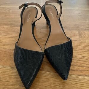 Calvin Klein Dainty Kitten Heel Pump